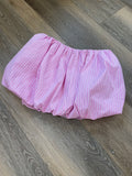 GB (Gianni Bini) strapless puff bubble peplum top or mini bubble skirt